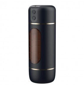 LILO - Coola Vibrating Moaning Masturbation Cup (Chargeable - Black)